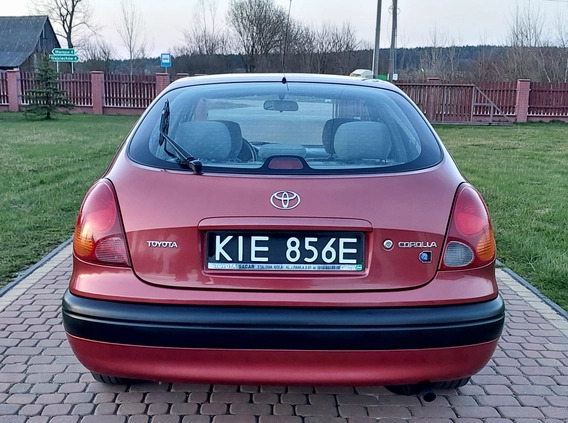 Toyota Corolla cena 11500 przebieg: 218000, rok produkcji 1998 z Alwernia małe 667